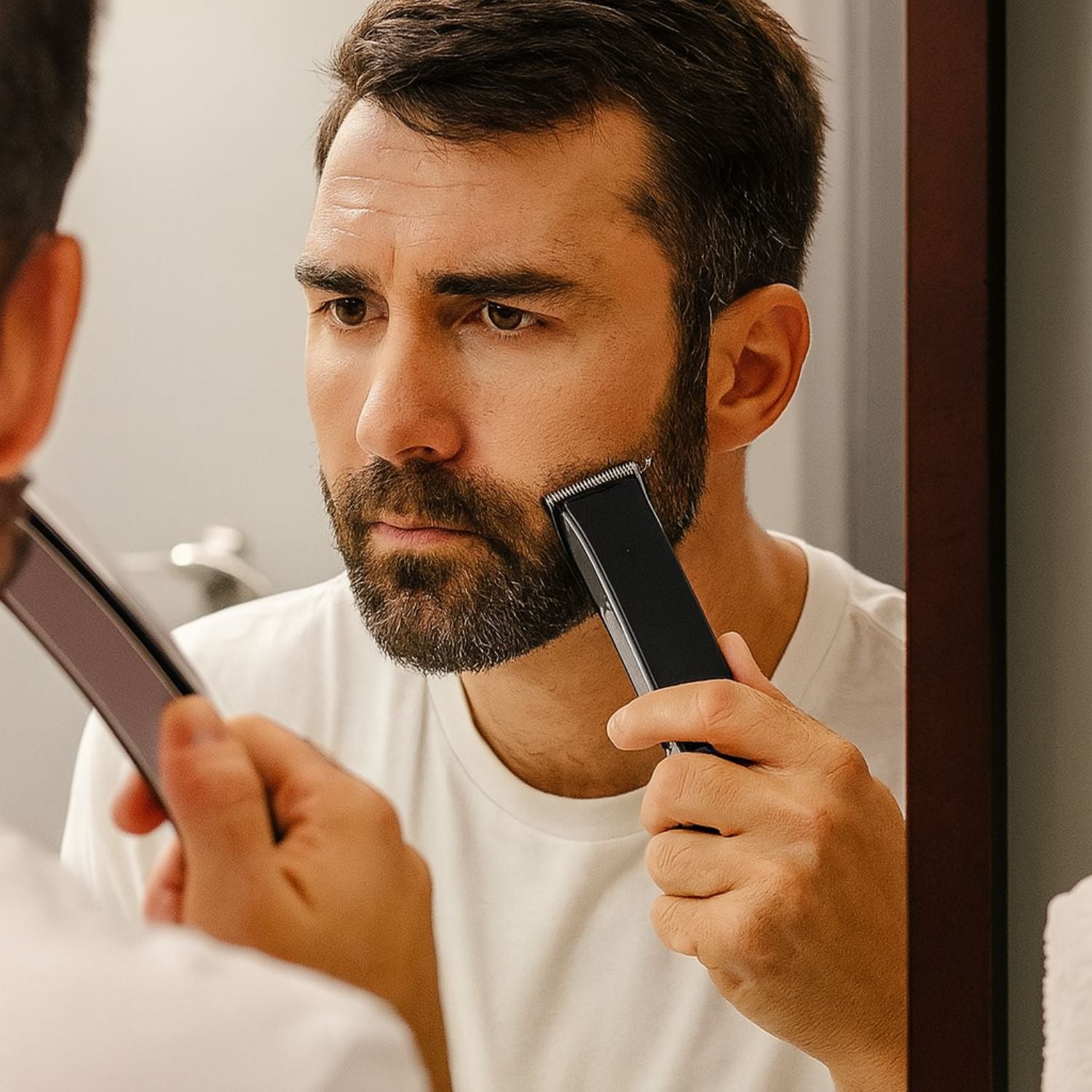 Mens Nova Trimmer Precision Facial, Beard,&Body Hair Trimmer For Comfortable Shaving&Grooming Cordless&Rechargeable, Travel-Friendly, Easy-Clean,&Grooming Tool For All Skin Types.(ASSORTED COLORS).