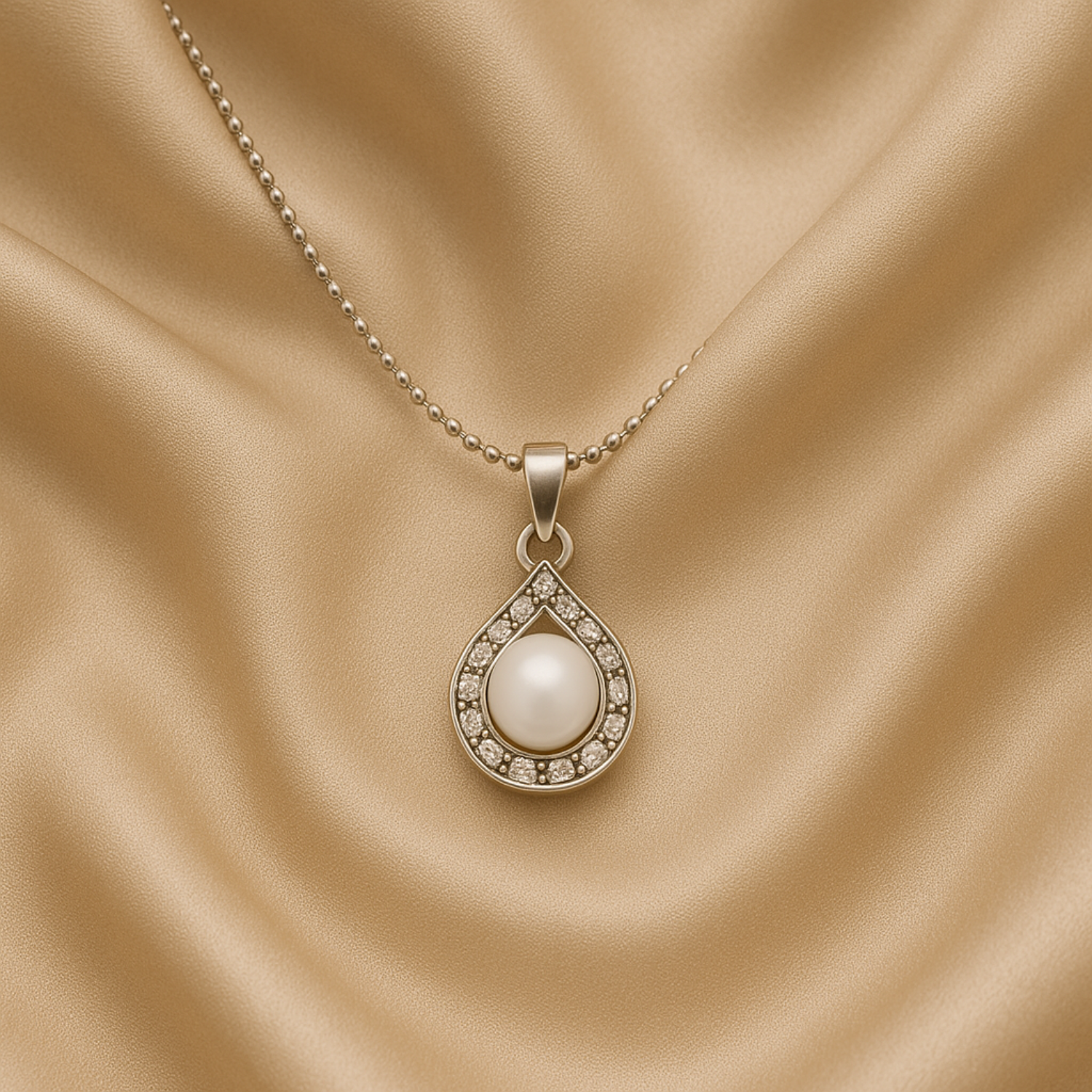 Elegance in Every Drop – Teardrop Pearl Pendant