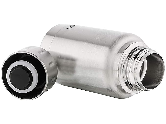 Milton Elfin Thermosteel 300 ml Water Bottle, 24 Hr Hot and Cold I Leak Proof Lid, ISI Certified I Vacuum Insulated I for Office, Gym, School