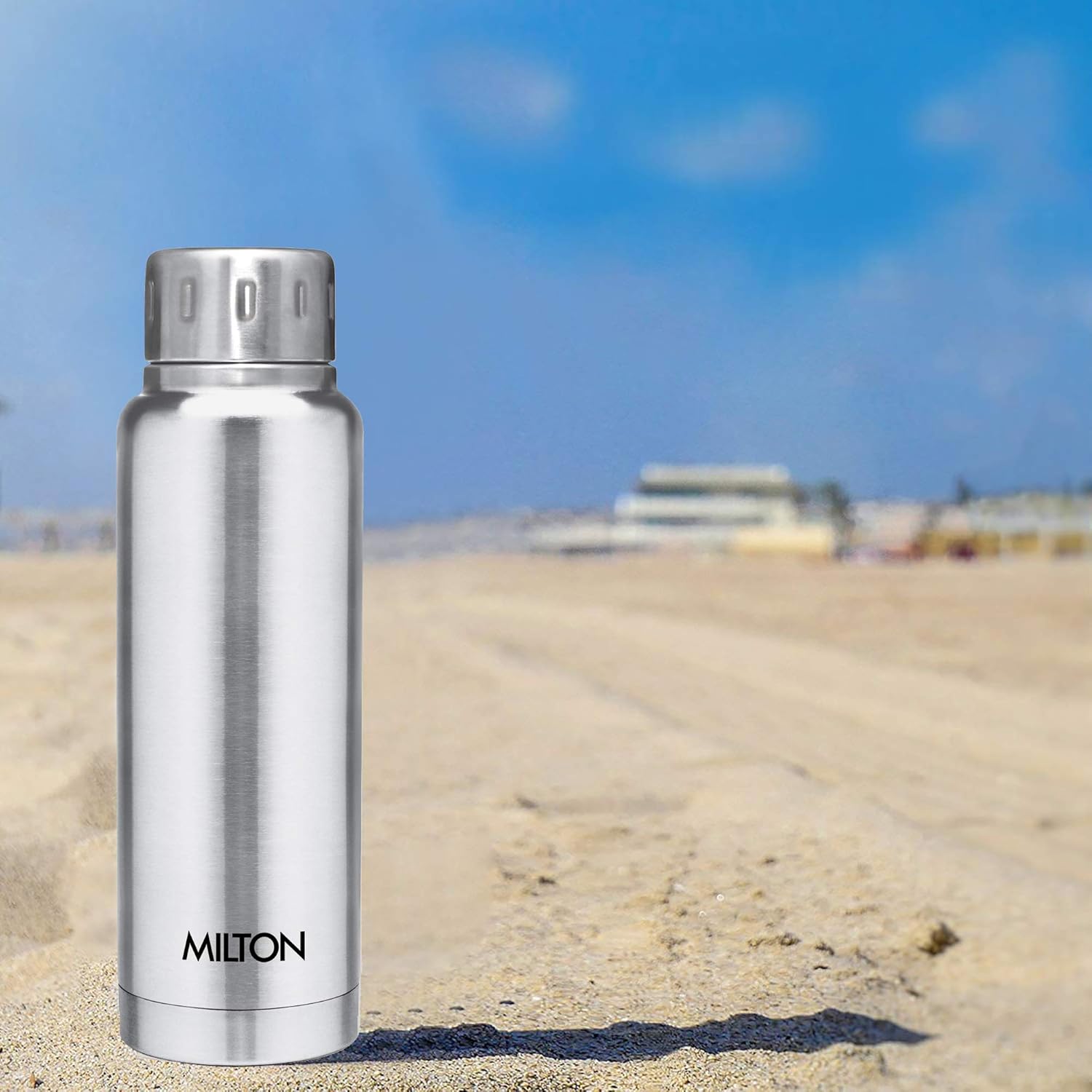 Milton Elfin Thermosteel 300 ml Water Bottle, 24 Hr Hot and Cold I Leak Proof Lid, ISI Certified I Vacuum Insulated I for Office, Gym, School