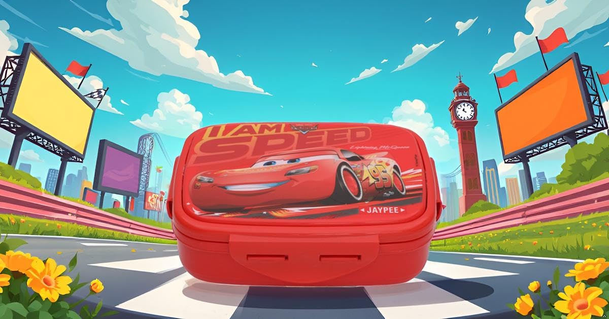 JAYPEE Steel Tek Jr. Insulated Lunch Box , 400 ml | Airtight Tiffin Box for School Kids Inner Stainless Steel Mini Box | Bpa Free