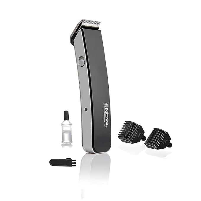 Mens Nova Trimmer Precision Facial, Beard,&Body Hair Trimmer For Comfortable Shaving&Grooming Cordless&Rechargeable, Travel-Friendly, Easy-Clean,&Grooming Tool For All Skin Types.(ASSORTED COLORS).
