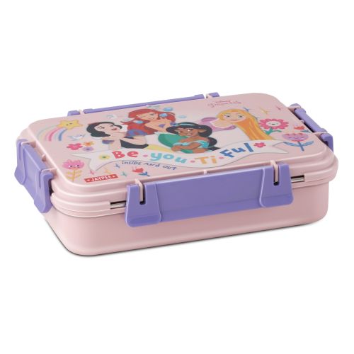 JAYPEE Toon Box 3 Marvel Series Power Avengers Inner Stainless Steel Insulated Lunch Box for School Kids |Airtight Leakproof Tiffin Box with 2 Additional Lock |Food Grade|BPA Free, 625 ml