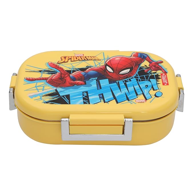 JAYPEE Inner Stainless Steel Insulated Lunch Box Topsteel Graceful & Gorgeous, Pink, 600 ml, Suitable for School Kids, Girls & Boys