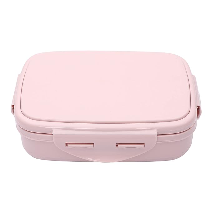 JAYPEE Inner Stainless Steel Insulated Lunch Box Wavesteel Jr. Pink, 500 ml, Airtight Tiffin Box for School Kids |Spillproof with Silicon Seal |Food Grade | BPA Free